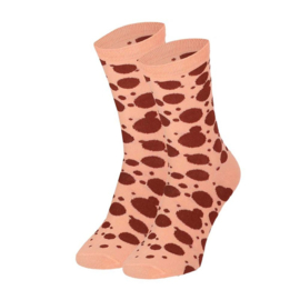 APOLLO ADULTS CANDY SOCKS CHOCO