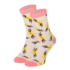 APOLLO ADULTS MILKSHAKE SOCKS VANILLE