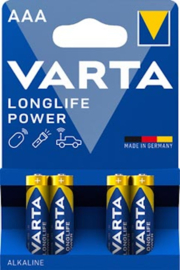 Varta AAA blister 4