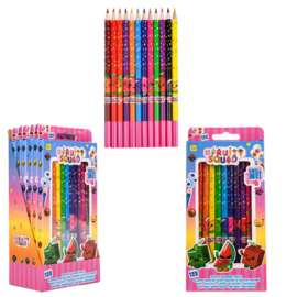 FRUITYSQUAD GEUR KLEURPOTLODEN 12-PACK