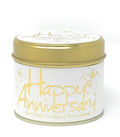 Geurkaars | Lily Flame | Happy Anniversary