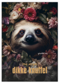 Postkaart Giraffe