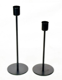 Kandelaar Sprietje zwart 23 cm - Branded