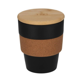 JENS LIVING KOFFIEBEKER JAKE GERECYCLED PP ZWART