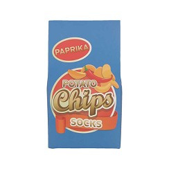 APOLLO ADULTS POTATO CHIPS SOCKS PAPRIKA