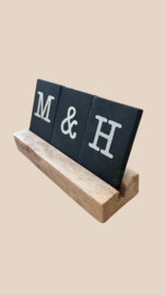 Letter plank ca. 13cm