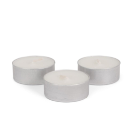 SENZA SET VAN 12 THEELICHTJES IN TAUPE BOX