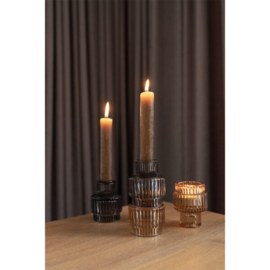JENS Living Duo Kandelaar Bruin