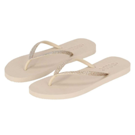 XQ LADIES FLIPFLOPS GLITTER ZAND