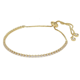 Janah crystal 022584, Schakelarmband, Trekkoord, 2mm