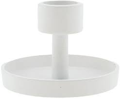 Home Society - Candle holder For XL Candles - Maat S - Wit