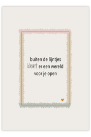 Postkaart Leef