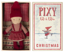 Maileg Pixy Elfie in Matchbox (Meisje)