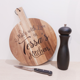 Tapasplank rond - Made with love