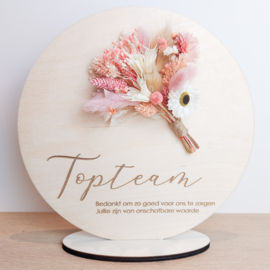 Houten cirkel