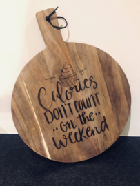 Tapasplank rond - Eigen ontwerp