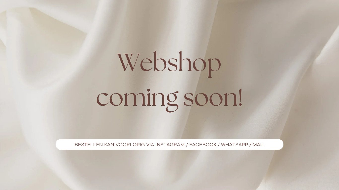 webshop coming soon