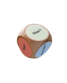 NT2 vraagwoorden dobbelsteen