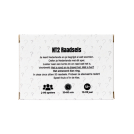 NT2 Raadsels niveau A1