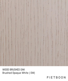 Brushed Oak Opaque White