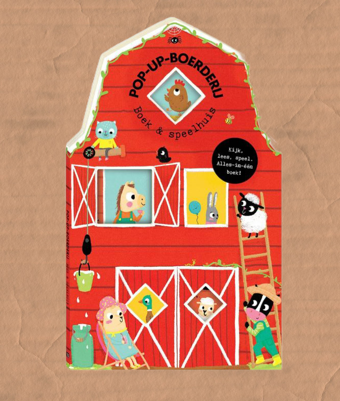 boek pop boerderij | voor de kids | BiHappyCreations