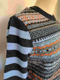 Eribé Knitwear Design Stobo Fair Isle Sweater, Phoebe