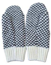 Noorse Wollen Wanten Dames, offwhite