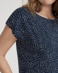 Holebrook dames shirt Alice, navy