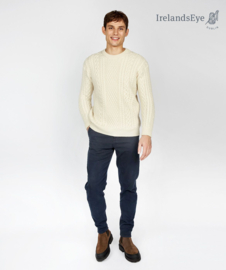 IrelandsEye Cuileann Crew Neck Sweater, offwhite