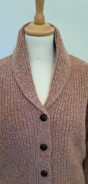 IrelandsEye damesvest Robin met sjaalkraag, Cedar