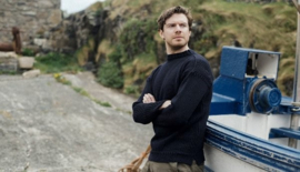 Channel Jumper 100%wol model Burhou , navy