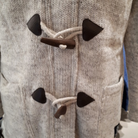 Dames coat Cody, gevoerd, lichtgrijs