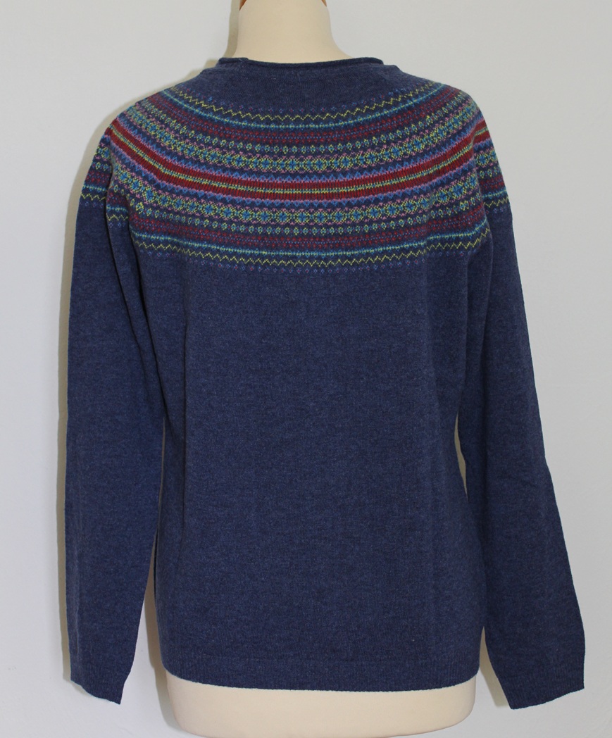 Heidekönigin pullover Tyra, donker petrol- Gots