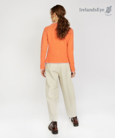 IrelandsEye damesvest Killiney Cardigan, coral