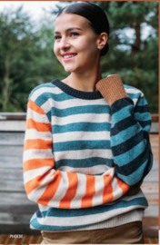 Eribé Knitwear Design Stobo Streep Sweater, Phoebe
