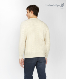 IrelandsEye Cuileann Crew Neck Sweater, offwhite