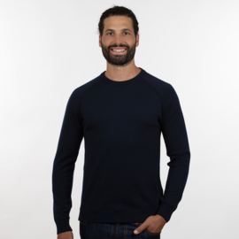 Roosenstein Wolke Merino wollen trui Rien navy