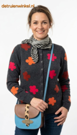Damesvest Halo charcoal