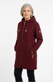 Ivanhoe of Sweden GY Madbacken Coat, Deep Red