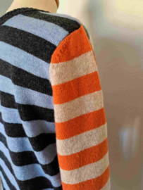 Eribé Knitwear Design Stobo Streep Sweater, Phoebe