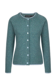 Damesvest Killiney Cardigan, kleur Sea Green