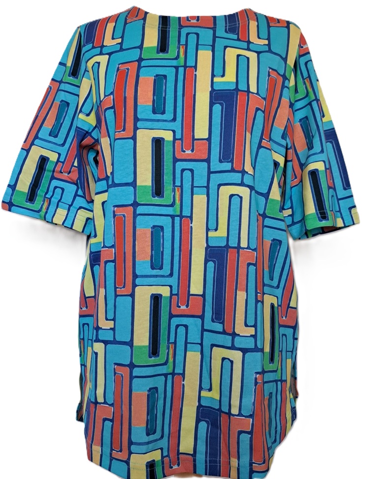 Skandika T-Shirt Tippa oa Aqua