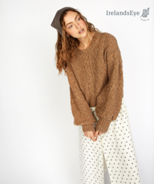 IrelandsEye damestrui Cropped Crew, Biscuit