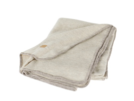 Deken wol NSL Blanket Solid, Birch