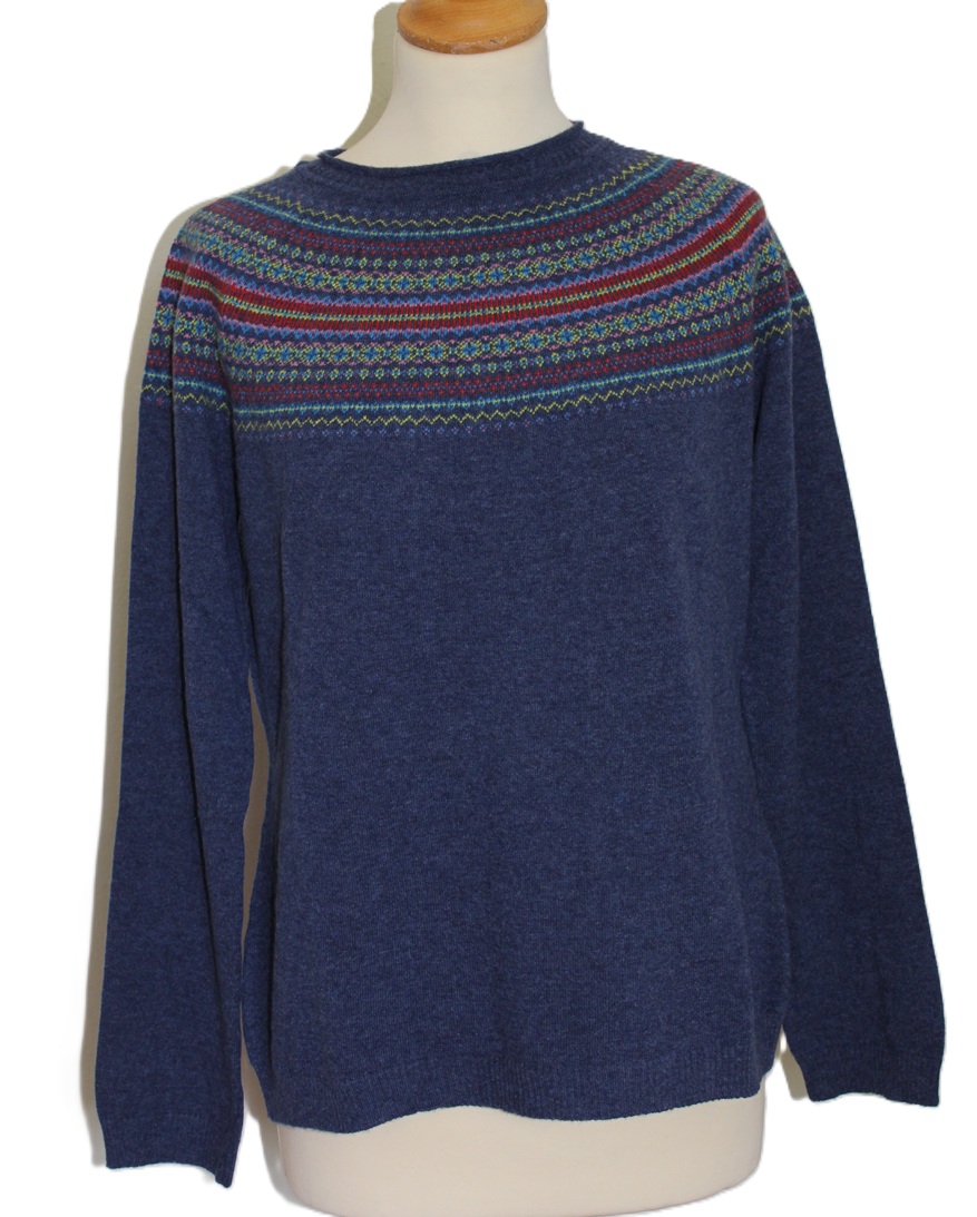 Heidekönigin pullover Tyra, donker petrol- Gots