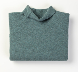 Eribé Knitwear Corry Raglan Pullover, kleur Caspian
