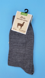 Alpaca Sokken dun, grijs