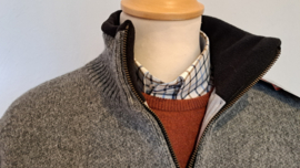 Noors herenvest Windstopper, grijs