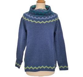 Dames sweater Gamma blauw