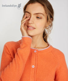 IrelandsEye damesvest Killiney Cardigan, coral